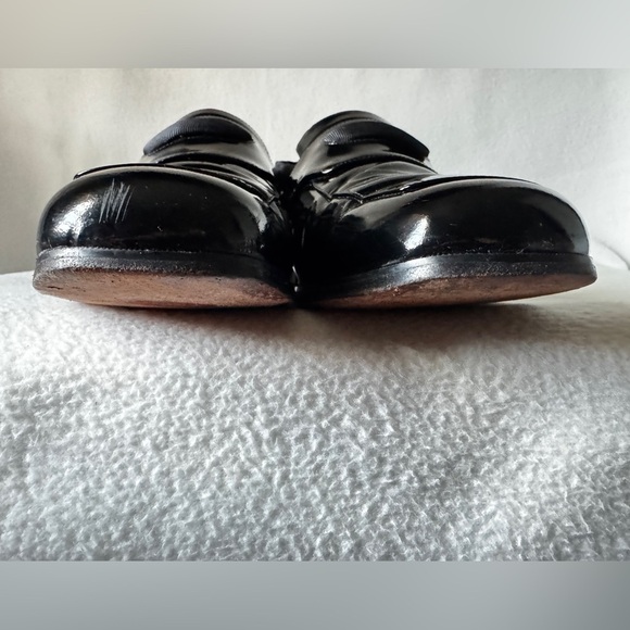 Andrew Fezza Size 10 1/2 Men’s Black Leather Dresss Shoes.